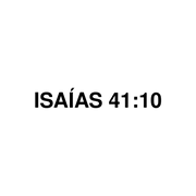 Isaías 41:10