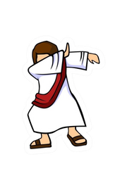 jesus haciendo dab